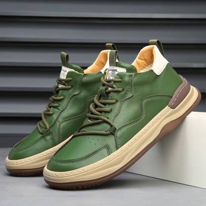Marco Italian Genuine Leather Sneakers