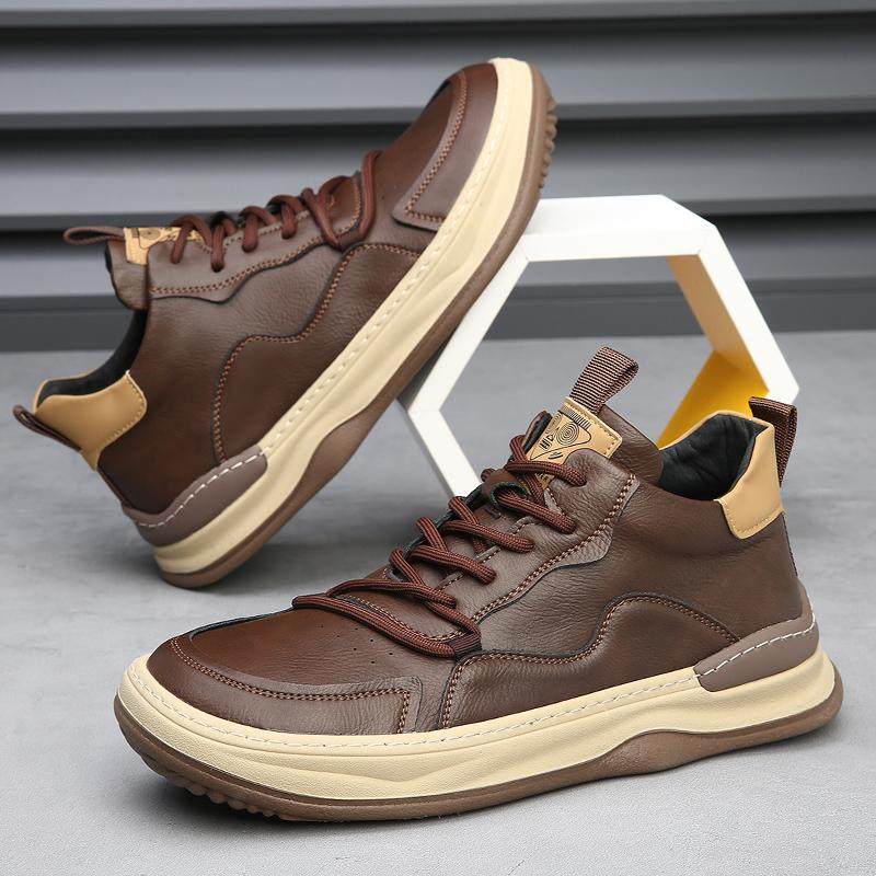 Marco Italian Genuine Leather Sneakers