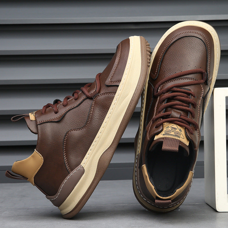 Marco Italian Genuine Leather Sneakers