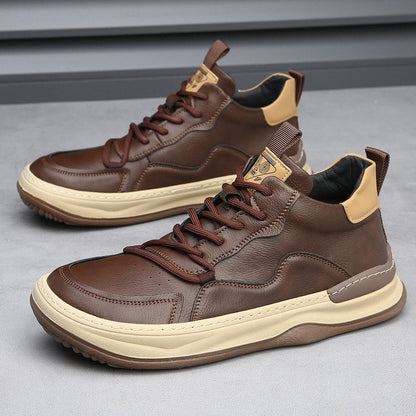Marco Italian Genuine Leather Sneakers